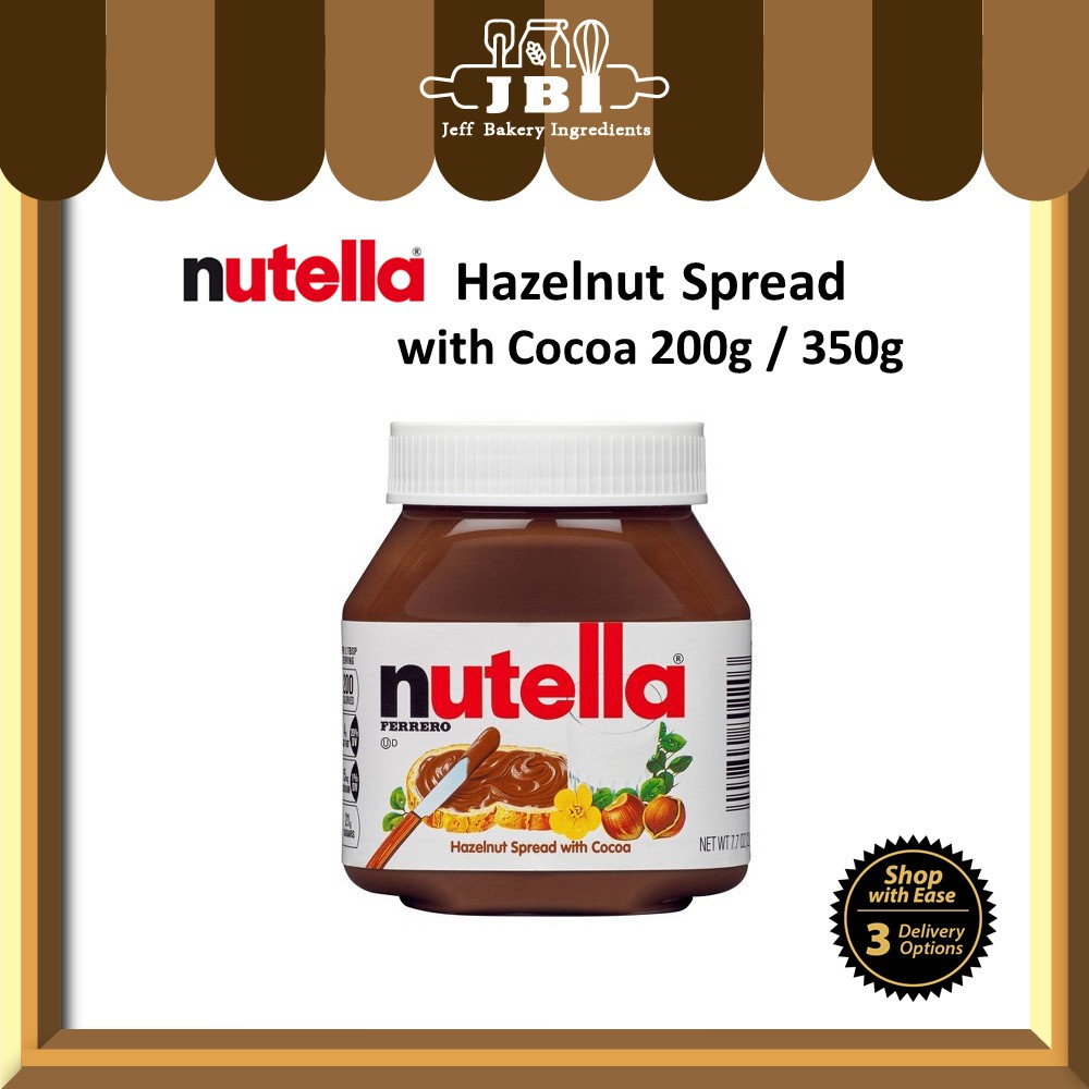 Nutella Hazelnut Spread with Cocoa 200g / 350g / 680G 榛子巧克力酱 chocolate