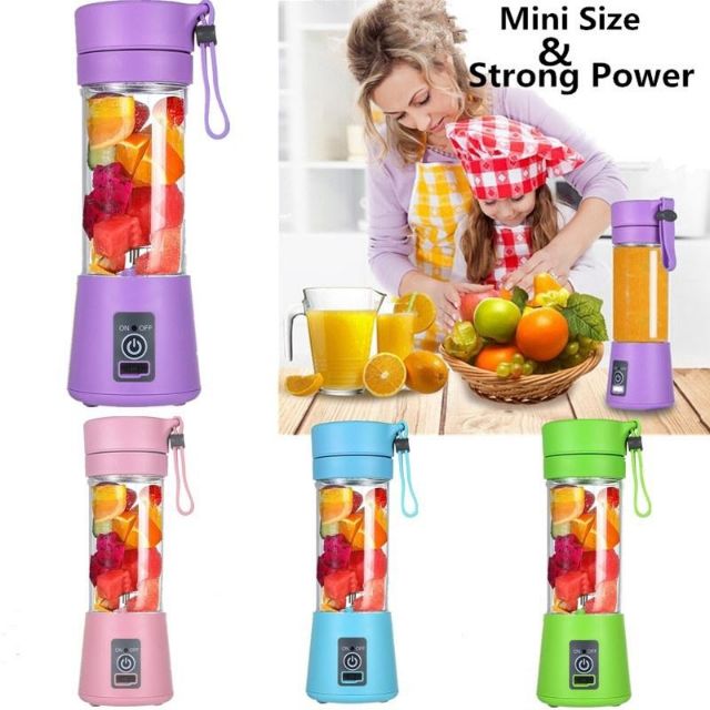 🔥READY STOCK 🇲🇾 Premium Mini Blender Electric Mesin Fruit Juicer USB Portable Juice