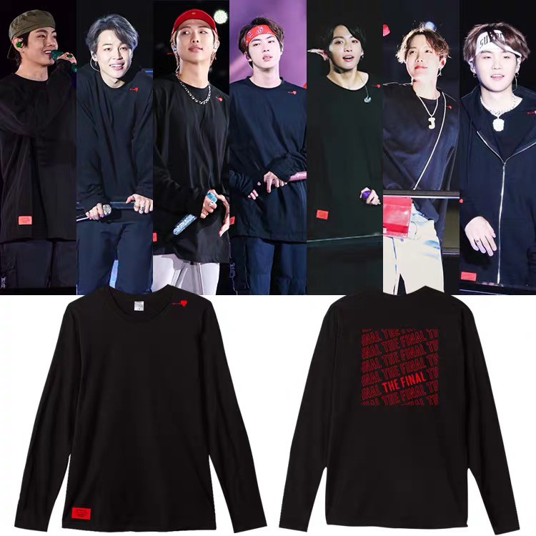 bts wearing love yourself hoodie