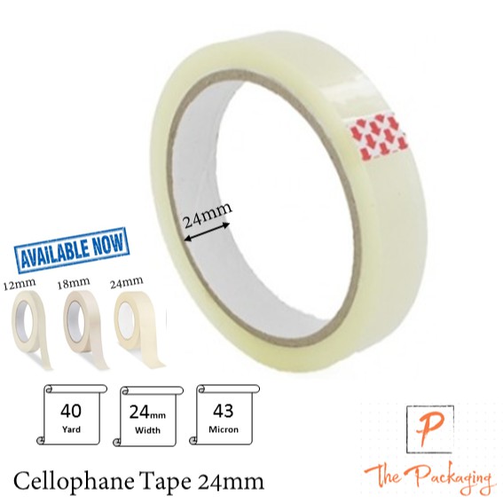 Cellophane Tape 24mm | Shopee Malaysia