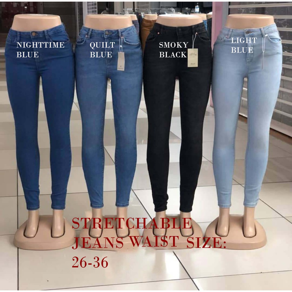 Jeans wanita seluar Jeans luas