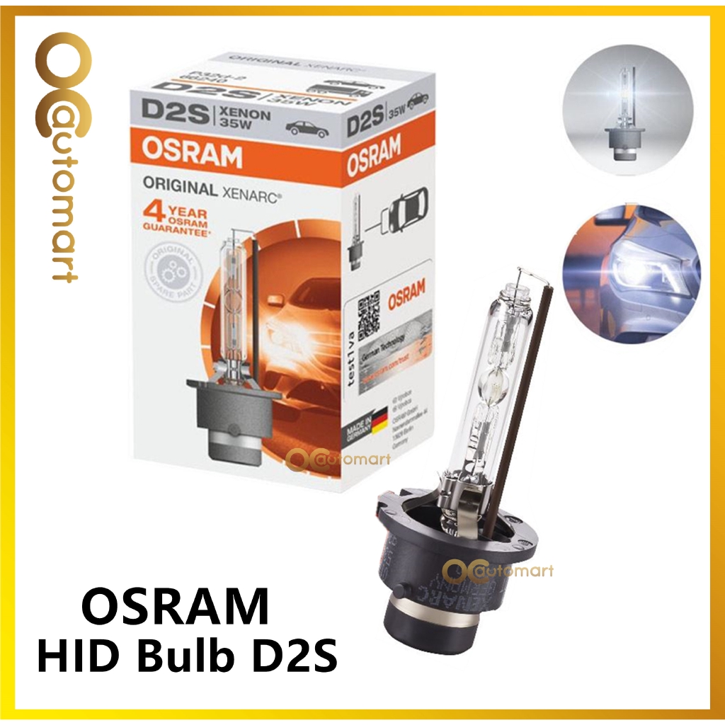 Osram Original Xenarc HID Bulb D2S 66240 ( Made in Germany ) 1Pcs