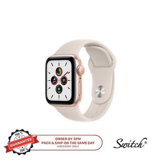 Image of Apple Watch SE GPS Aluminium Case with Sport Band - Regular (40mm)