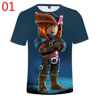 Roblox Kids T Shirt 3d Print Children S Tshirt Boys Shirt Babys Tees Shopee Malaysia - brawl stars kids 3d t shirt roblox shirt