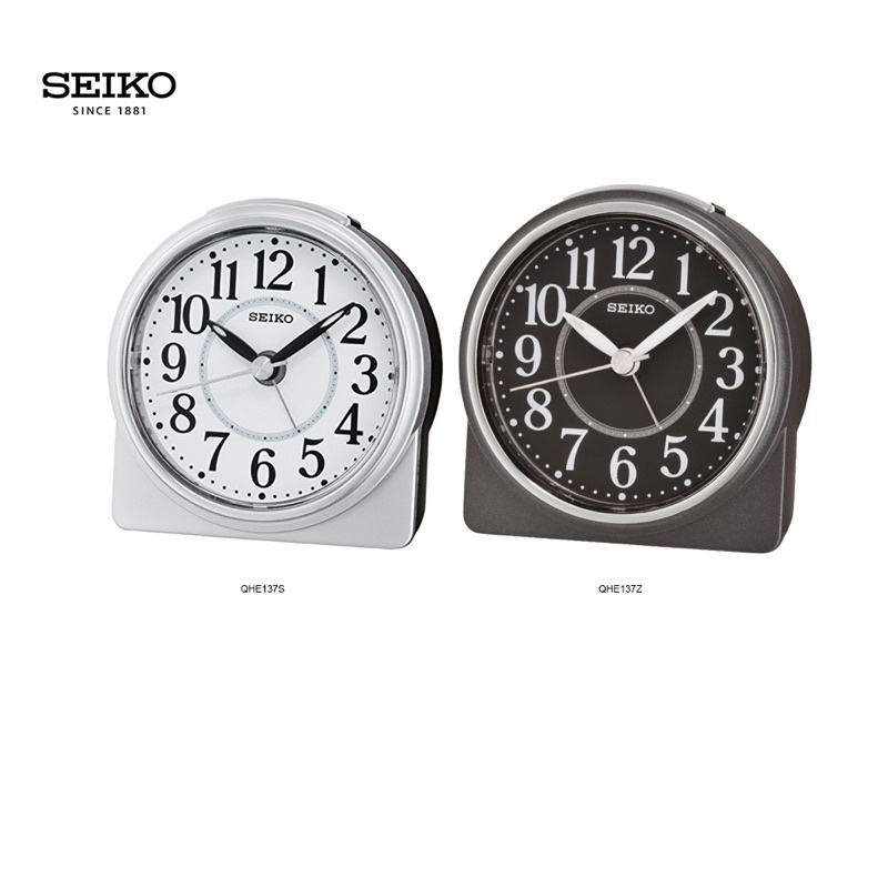 ORIGINAL SEIKO ALARM CLOCK QHE137K,S Shopee Malaysia