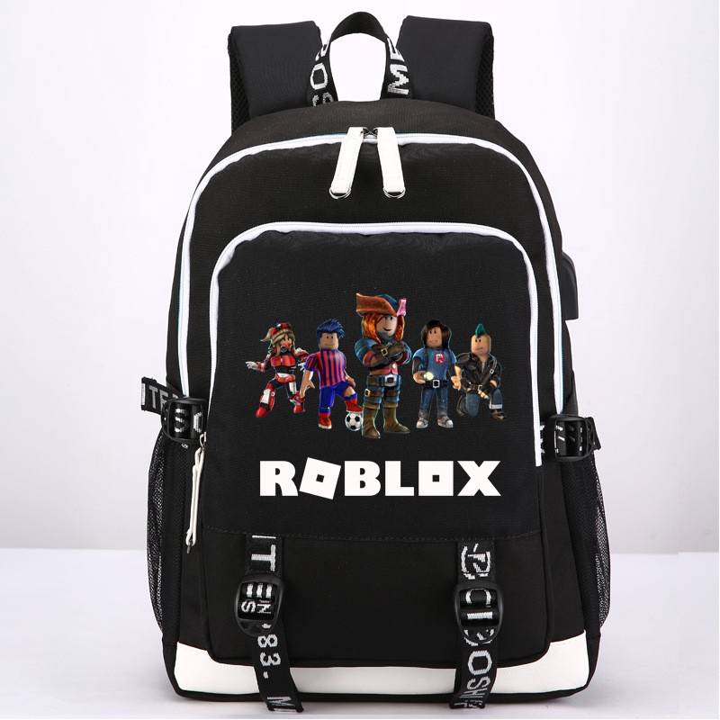 Roblox Usb Backpack Travel Bag For Adult Boys Girls School Bags Laptop Backpack Shopee Malaysia - roblox usb download