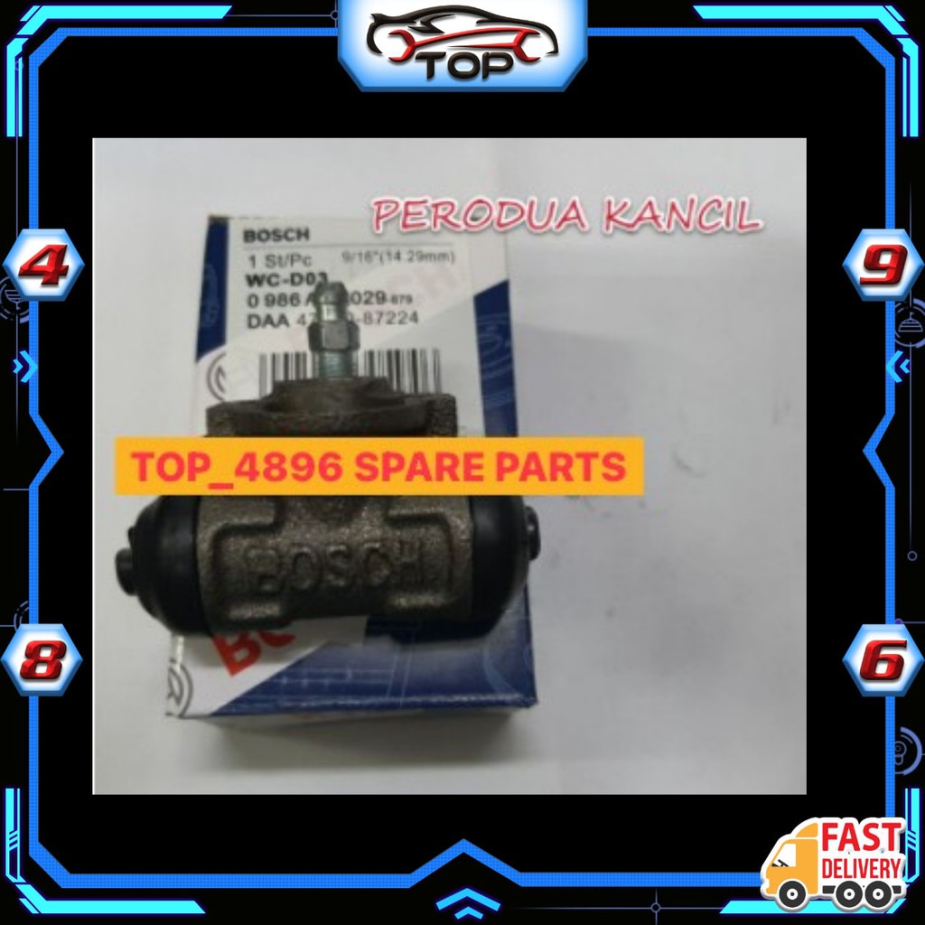BRAKE WHEEL CYLINDER PUMP PERODUA KANCIL (BOSCH) Shopee Malaysia