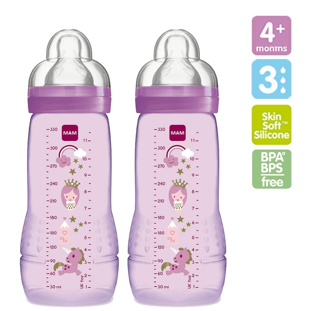 mam easy active baby bottle 330ml