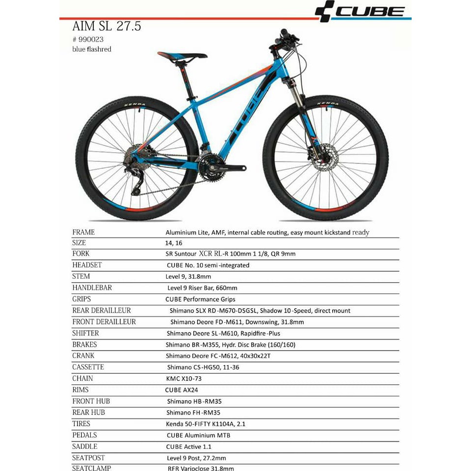 cube slx 29