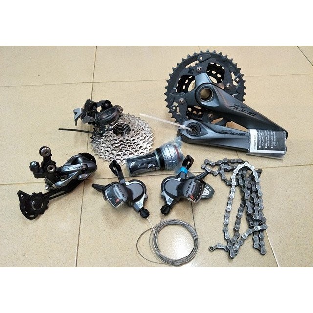 groupset shimano alivio 9 speed