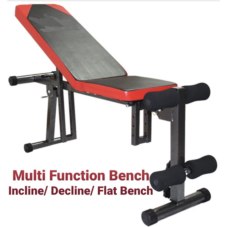 Fitness Gym Multi Purpose Bench [Incline / Decline Bench] Multi ...