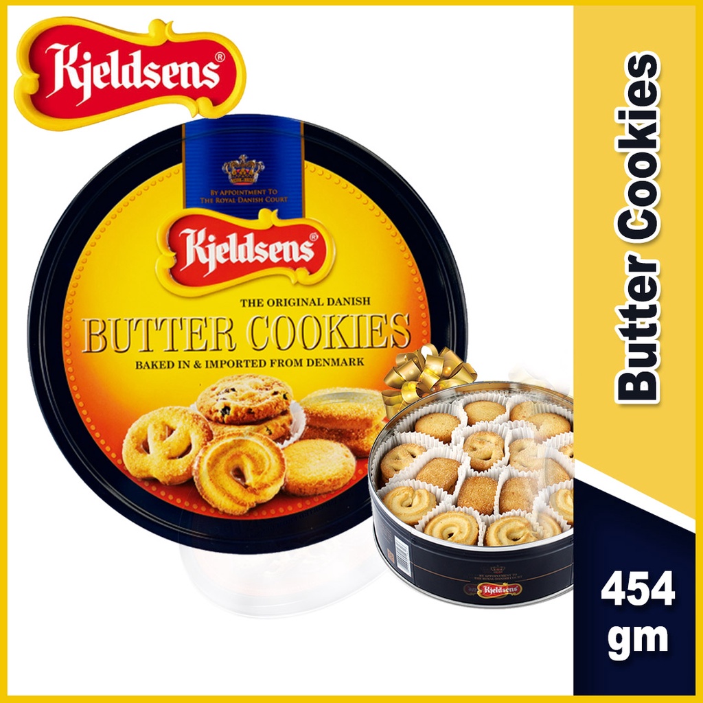 Kjeldsens The Original Danish Butter Biscuit Cookies Halal 1 Tin 454 g Shopee Malaysia
