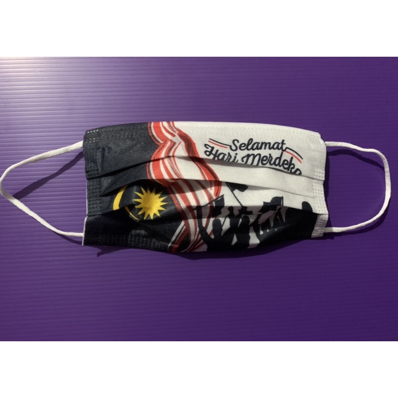 topeng muka bendera malaysia - Isaac Abraham