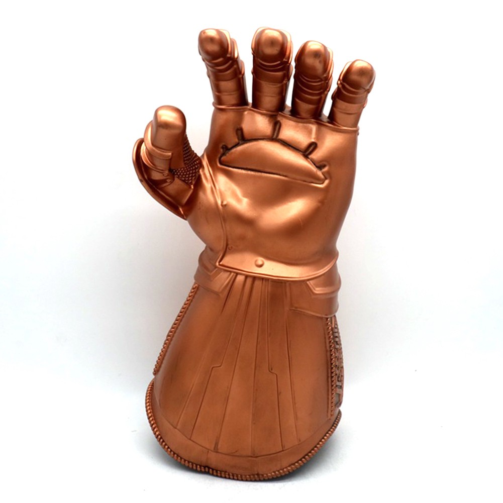 Marvel Thanos Electronic Party Gauntlet Glove Toy Pvc Cosplay Game Free Size Gl Shopee Malaysia - left hand gauntlet roblox
