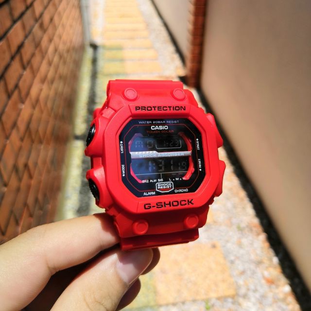 g shock petak merah