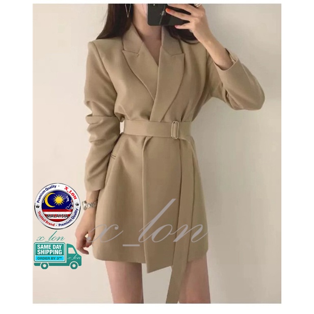 long sleeve coat dress