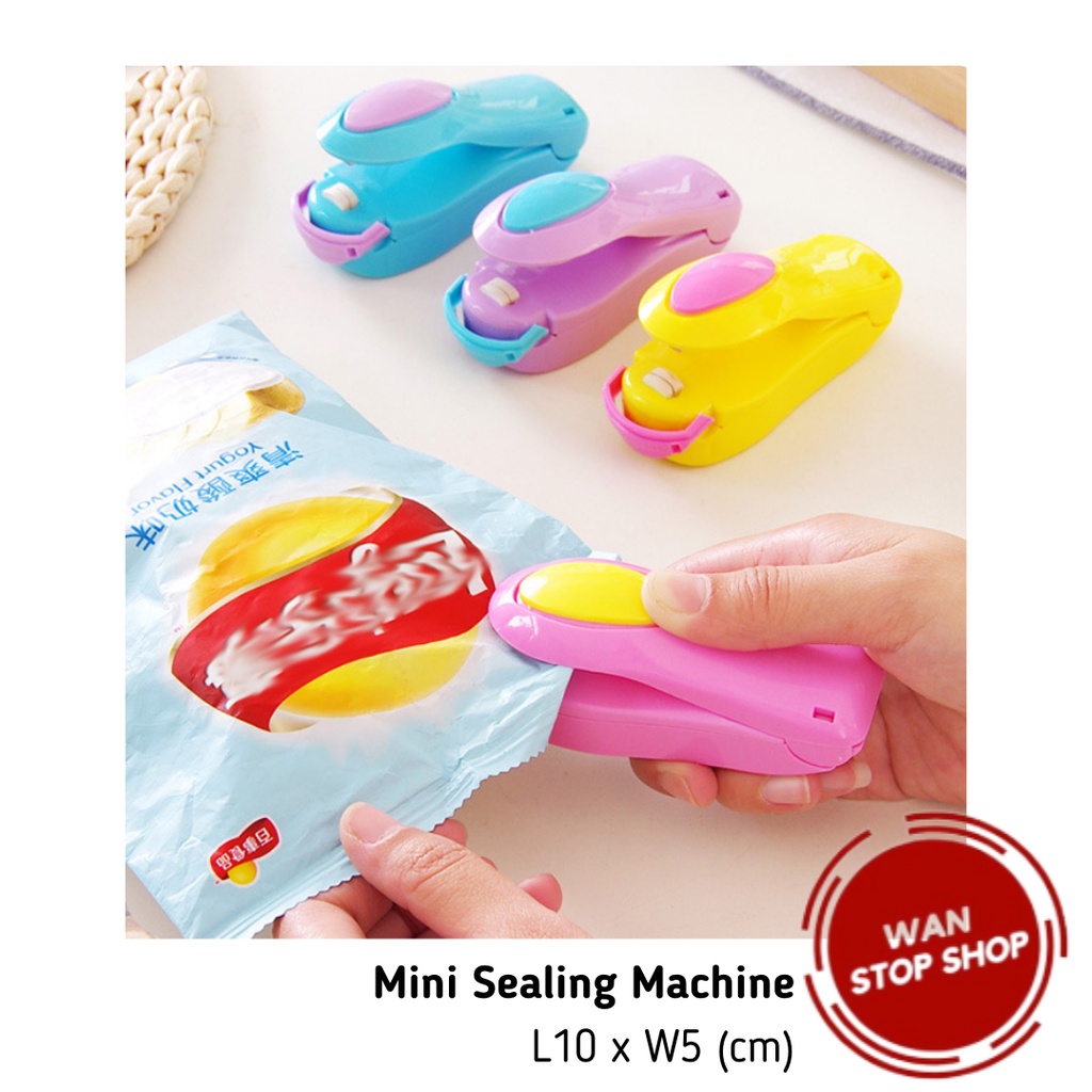 Portable Mini Sealing Machine Packing Plastic Bag Kit Hand Pressure