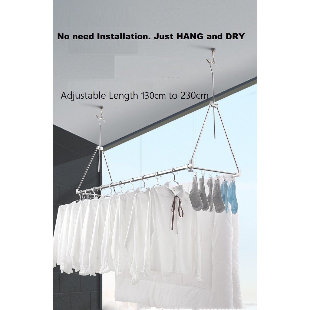 Ceiling Hangers For Drying Clothes Malaysia Shelly Lighting