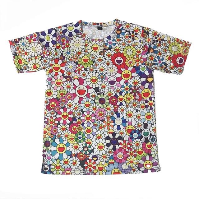 Billie Eilish Flower T Shirt Men Women Girls Summer Tops Shopee Malaysia