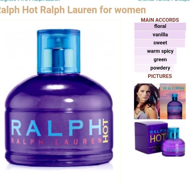 ralph lauren perfume hot