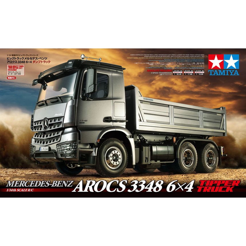 tamiya arocs tipper