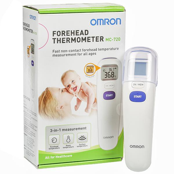 OMRON Forehead Thermometer (MC720) Shopee Malaysia
