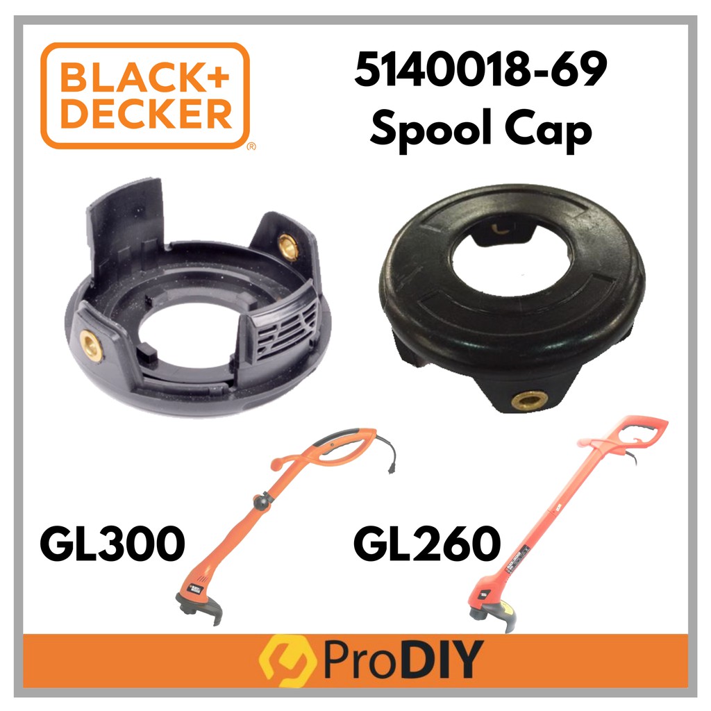 black & decker spool cap