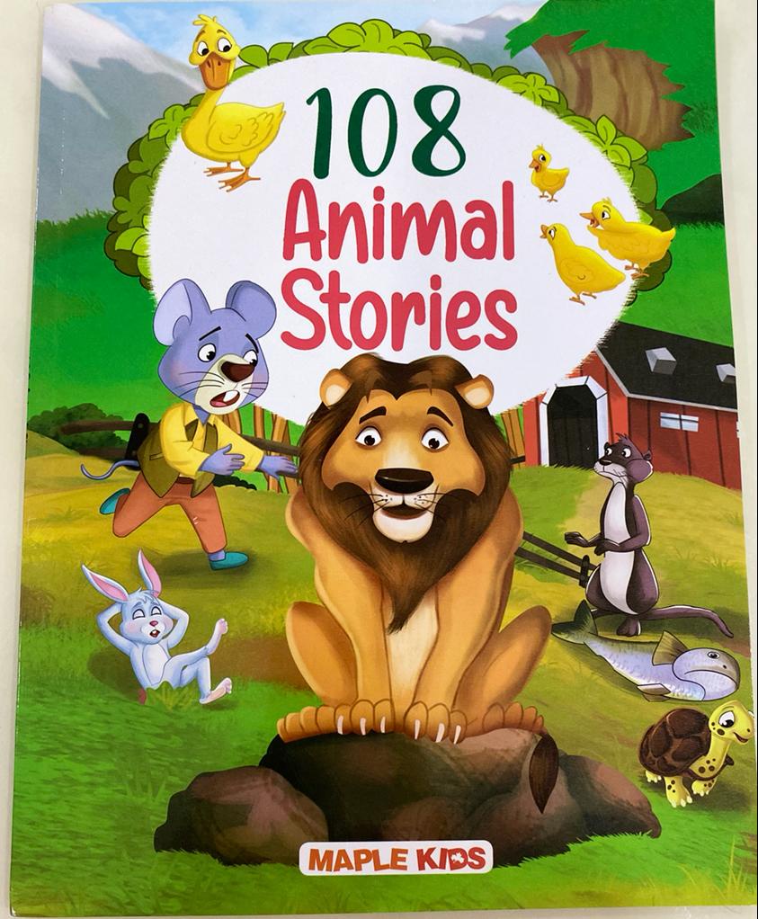 IMPORTED 108 Animal Stories Book for Kids Age 5 to 12 Bedtime Story ...