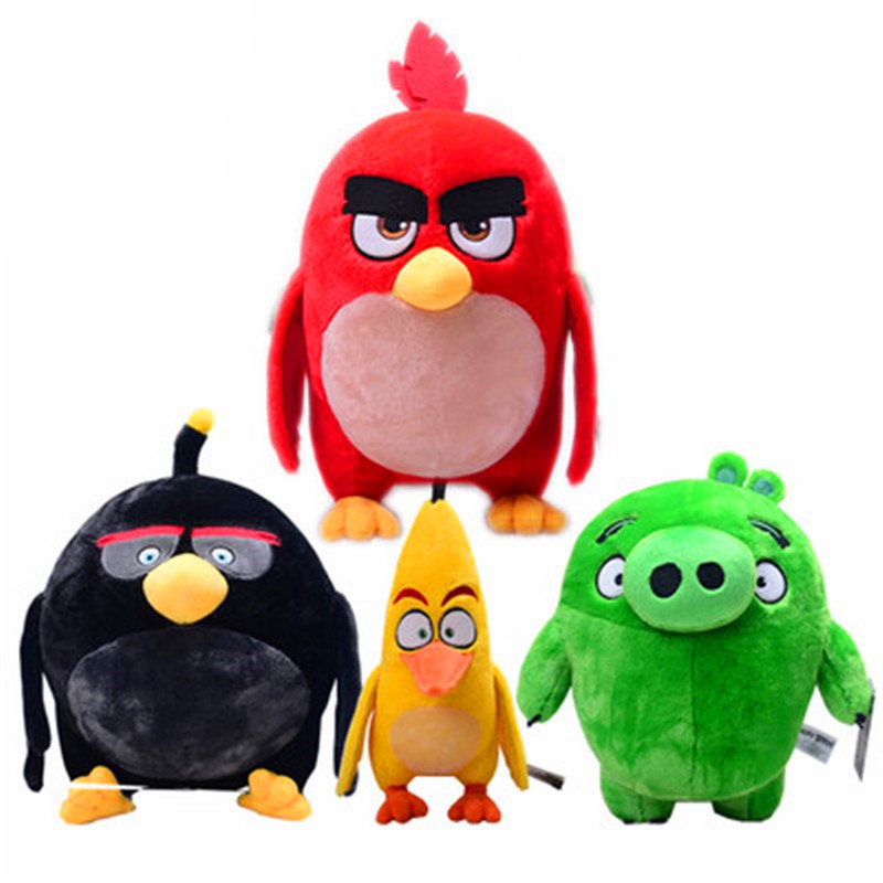 angry birds plush set