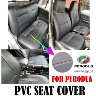 PVC SEAT COVER FOR PERODUA ALZA OLD / NEW 2014 , KENARI 