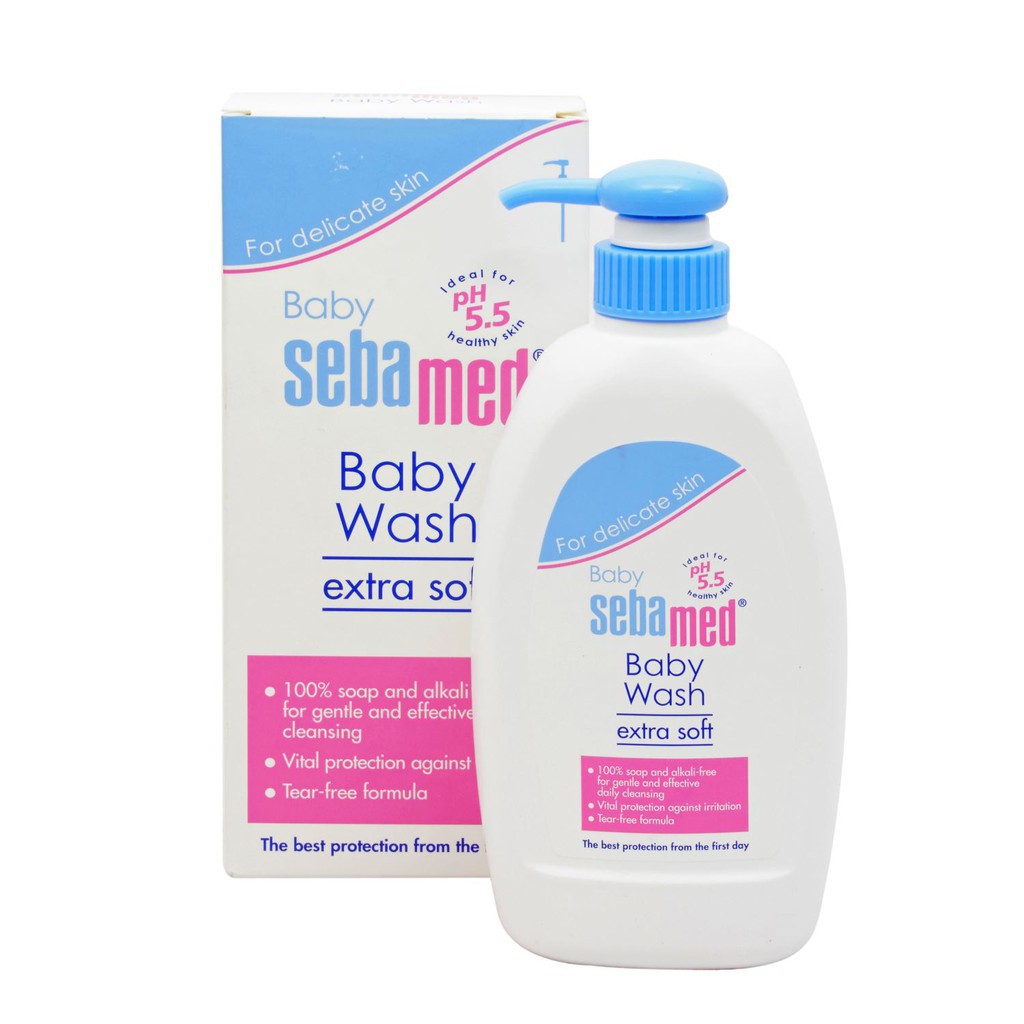 baby sebamed gentle wash