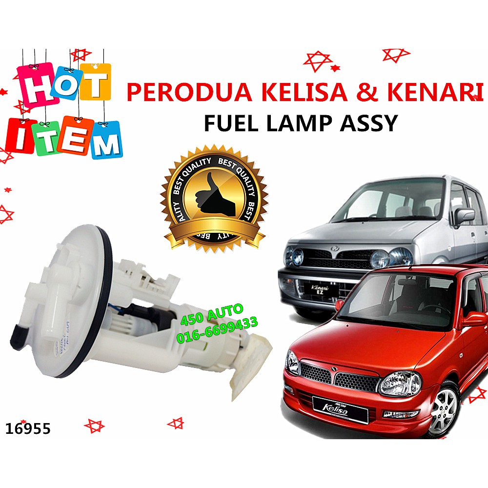 PERODUA KELISA & KENARI L7 L9 FUEL PUMP PAM PETROL ASSEMBLY 汽油泵