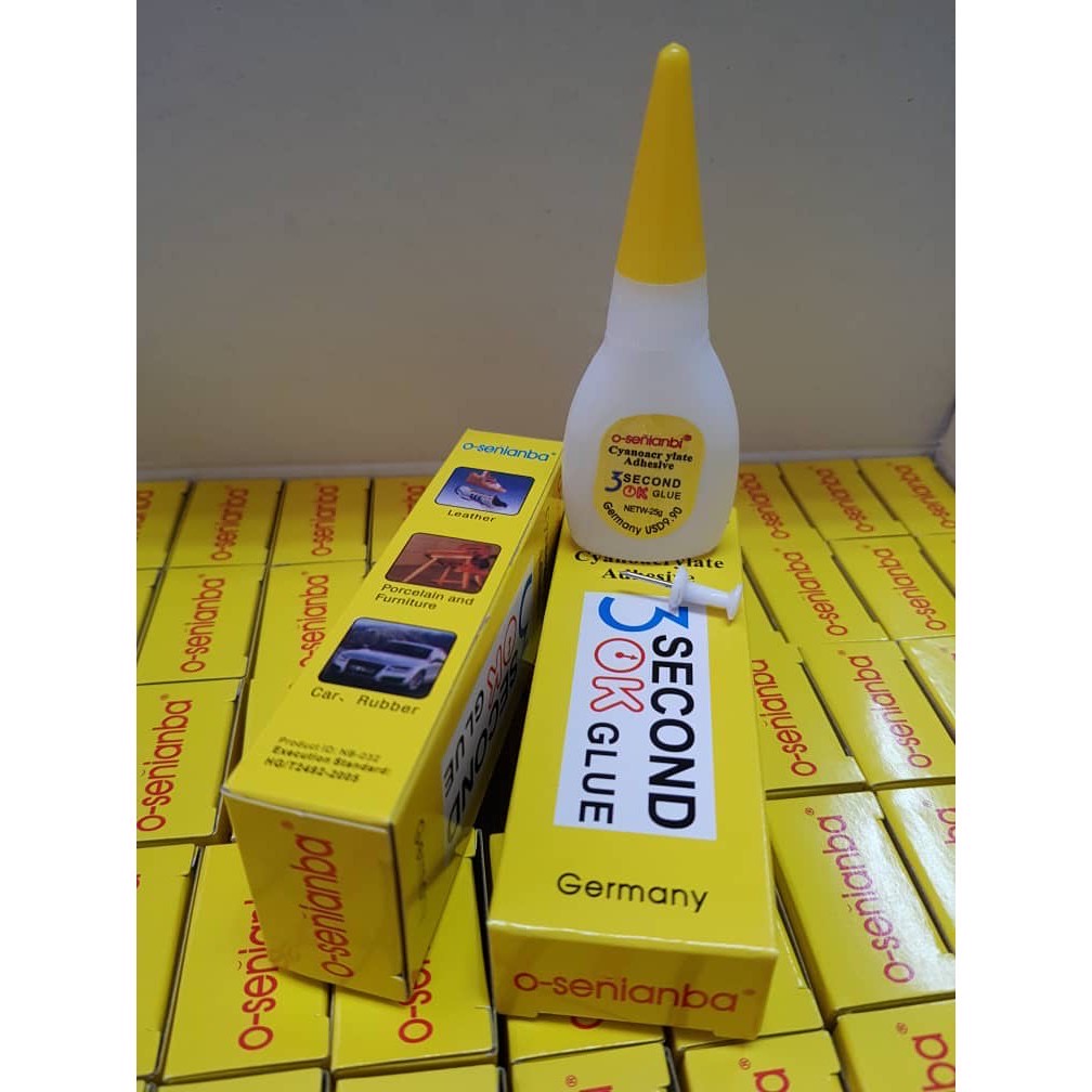 Rill 3 Second OK Super Glue / 3 Second Glue / Gam 3 saat Shopee Malaysia