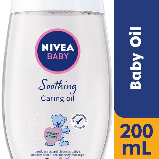 nivea baby delicate caring oil