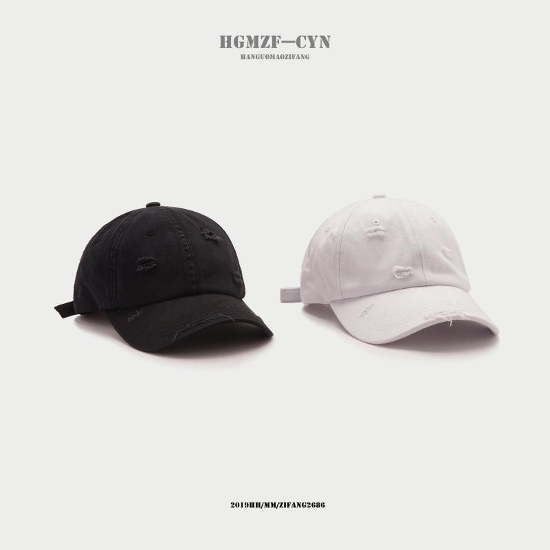 baseball hat with hole on top