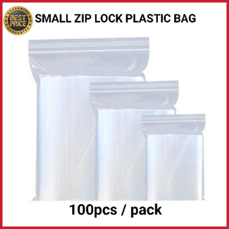 Zip Lock Plastik Ziplock Plastic Bag Zipper Lock Plastic Plastik Zip Plastik Baju 3941