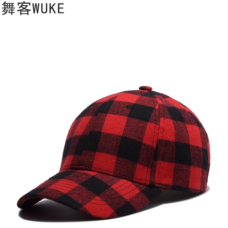 mens plaid cap