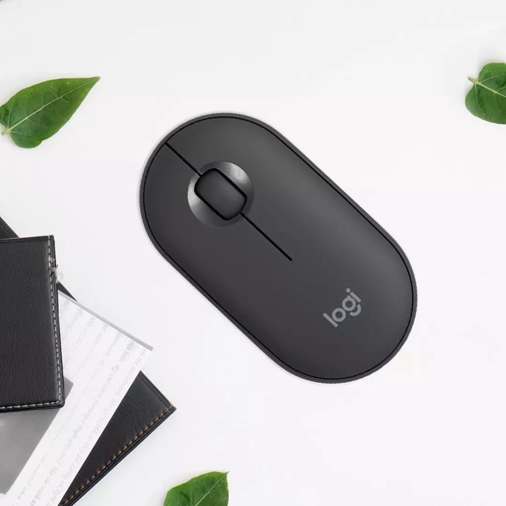 Original Logitech Pebble M350 Wireless Mouse Bluetooth Wireless Mice With Usb Receiver And Bluetooth Connection Shopee Malaysia