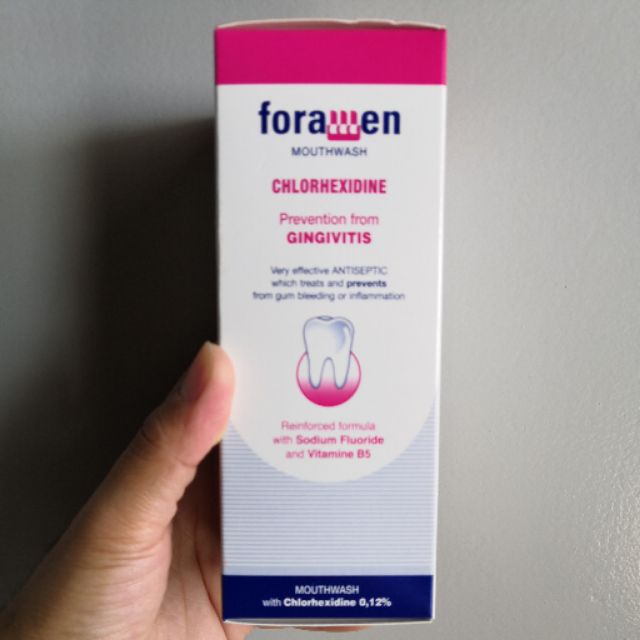 11 11 1 day sales Foramen Chlorhexidine mouthwash For Bad Breath Gum