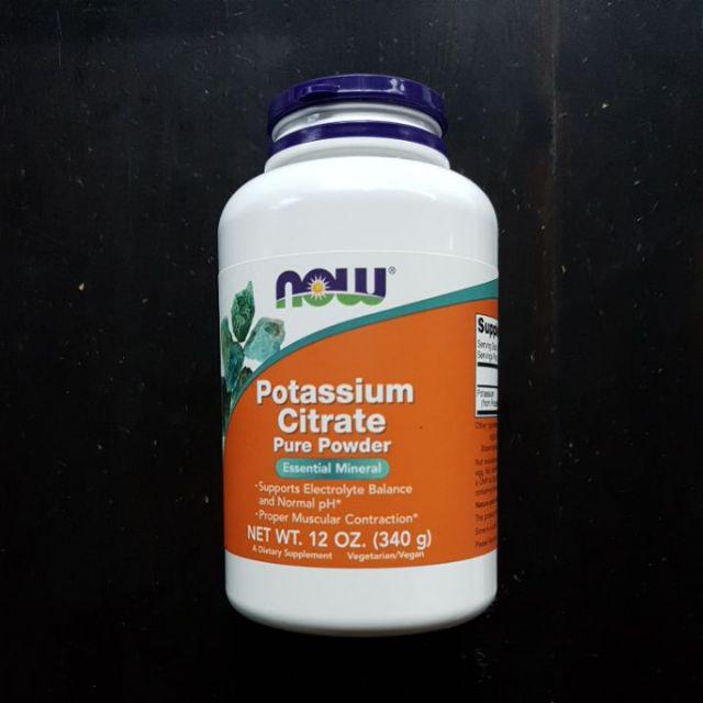 Now Foods, Potassium Citrate Pure Powder, 12 oz (340 g) Shopee Malaysia