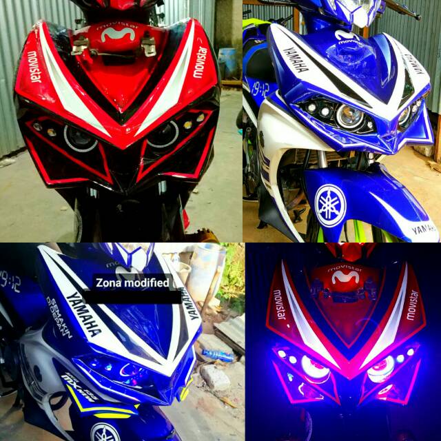 New Jupiter Mx Custom Chest 135 Shopee Malaysia