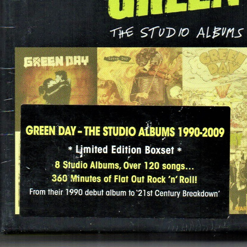 green day studio albums box set