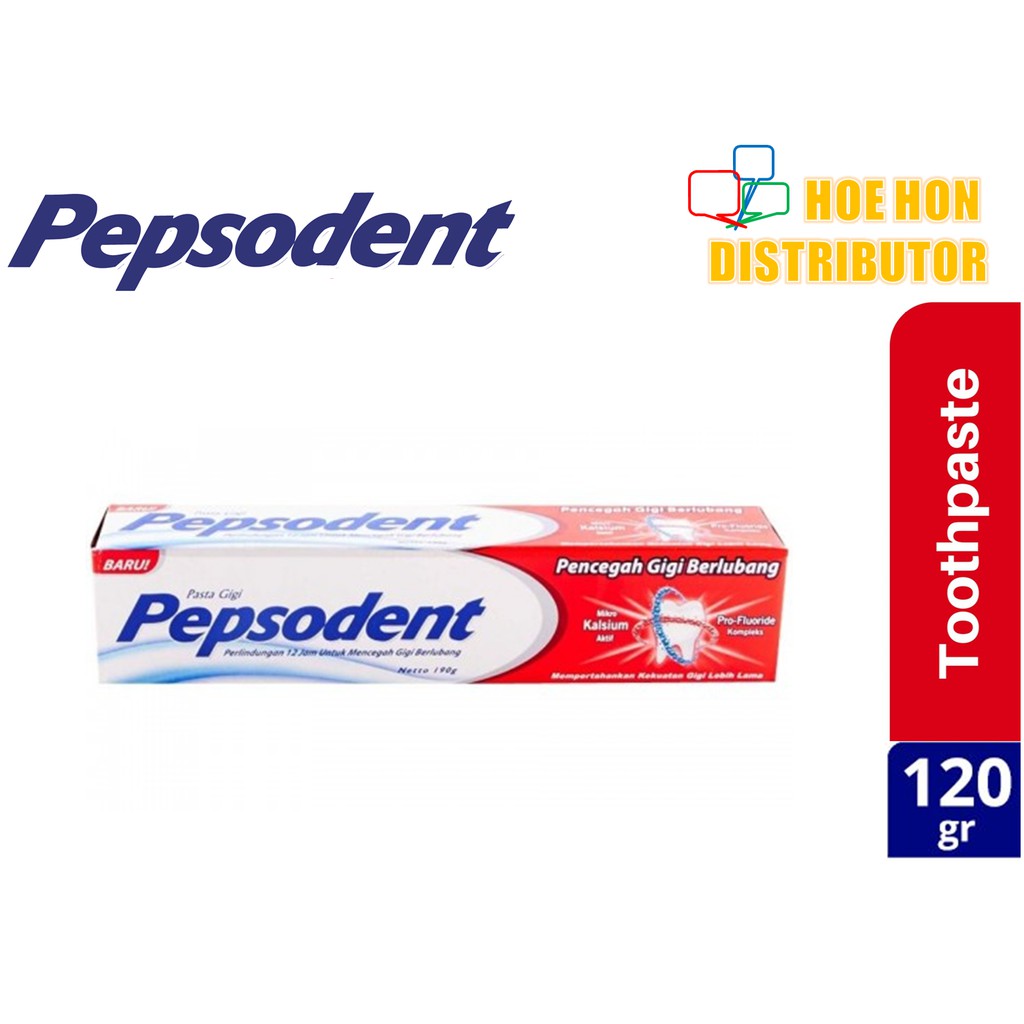 Pepsodent Toothpaste / Ubat Gigi 120g  Shopee Malaysia
