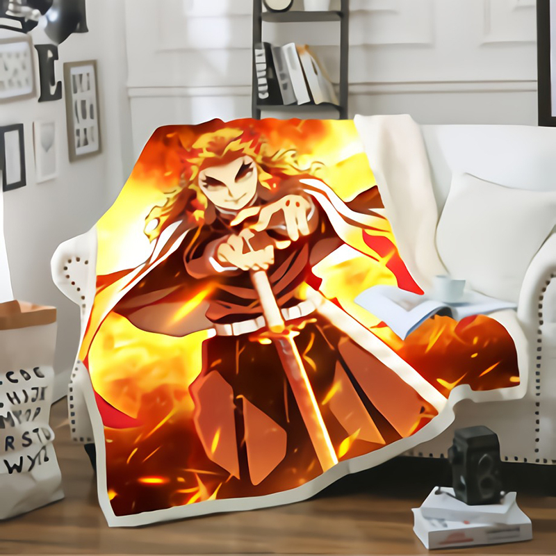 anime cartoon paintings hooded blanket blanket 3d full print wearable  blanket adults men women blanket style10