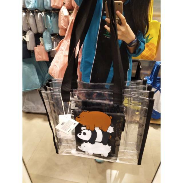 tote bag miniso we bare bears