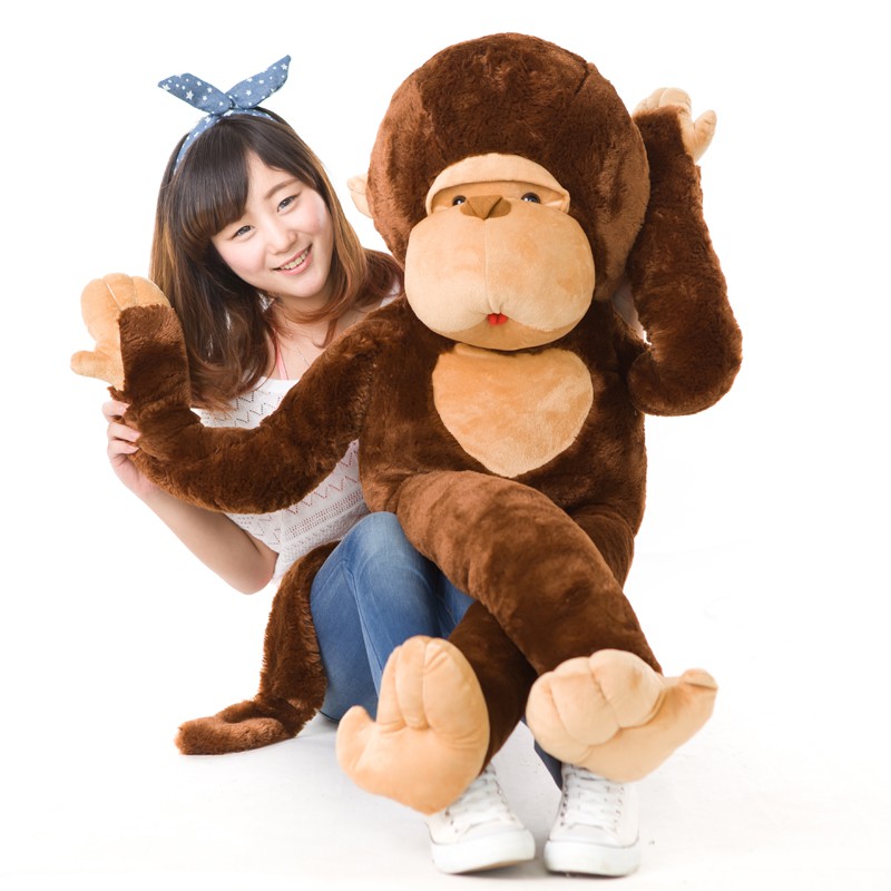 giant monkey soft toy