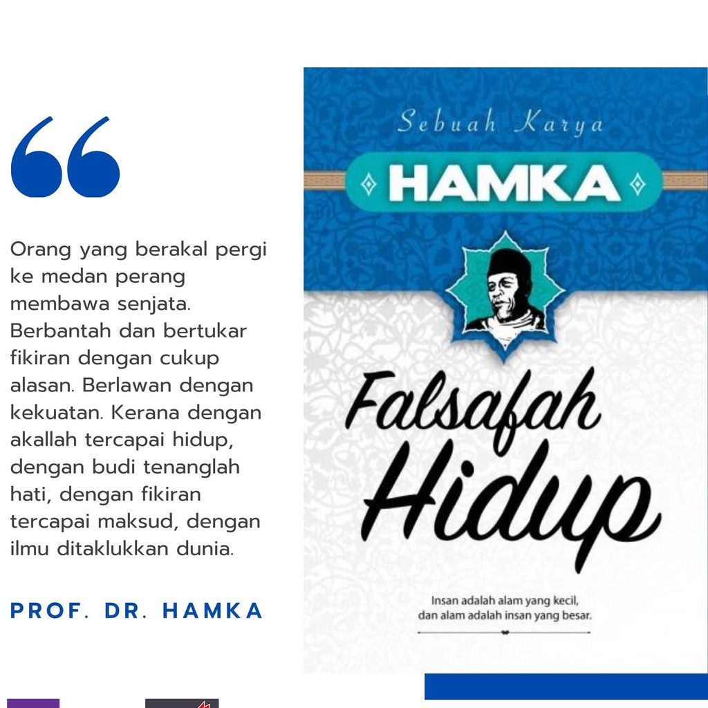 Buku Buya Hamka Falsafah Hidup Shopee Malaysia
