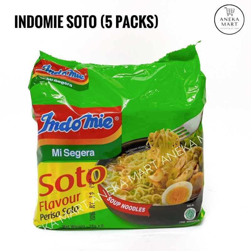 Indomie Perisa Soto 【78g x 5】 | Shopee Malaysia