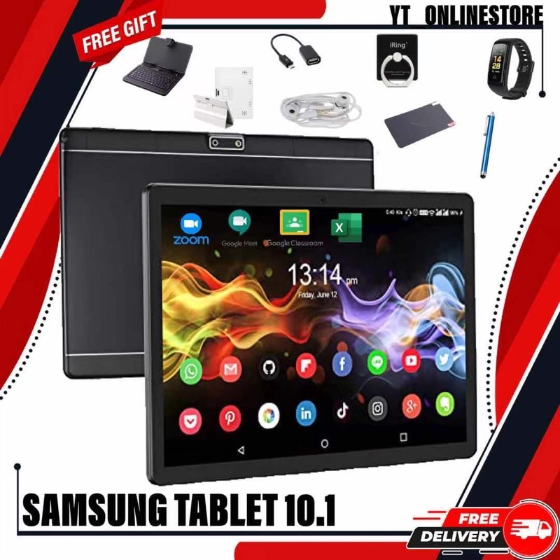 Pdpr Online Class Samsung Tablet Pro 10 1 512gb 16gb Ram Dual Sim Android Tablet Smart Tab Tablet Murah Andrroid Tablet Shopee Malaysia