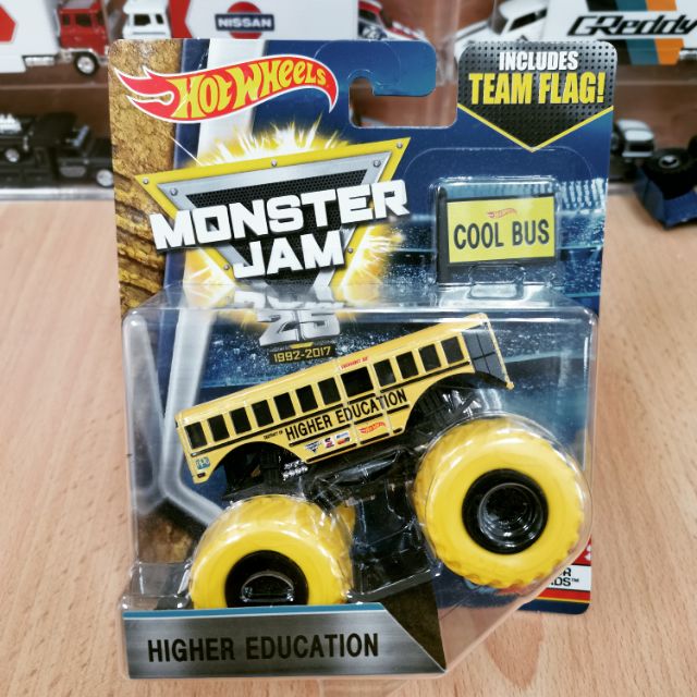 hot wheels monster jam bus